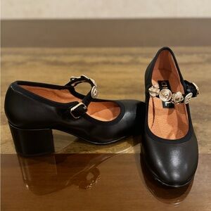 🖤NEW Chanel charm Mary Jane platform🖤